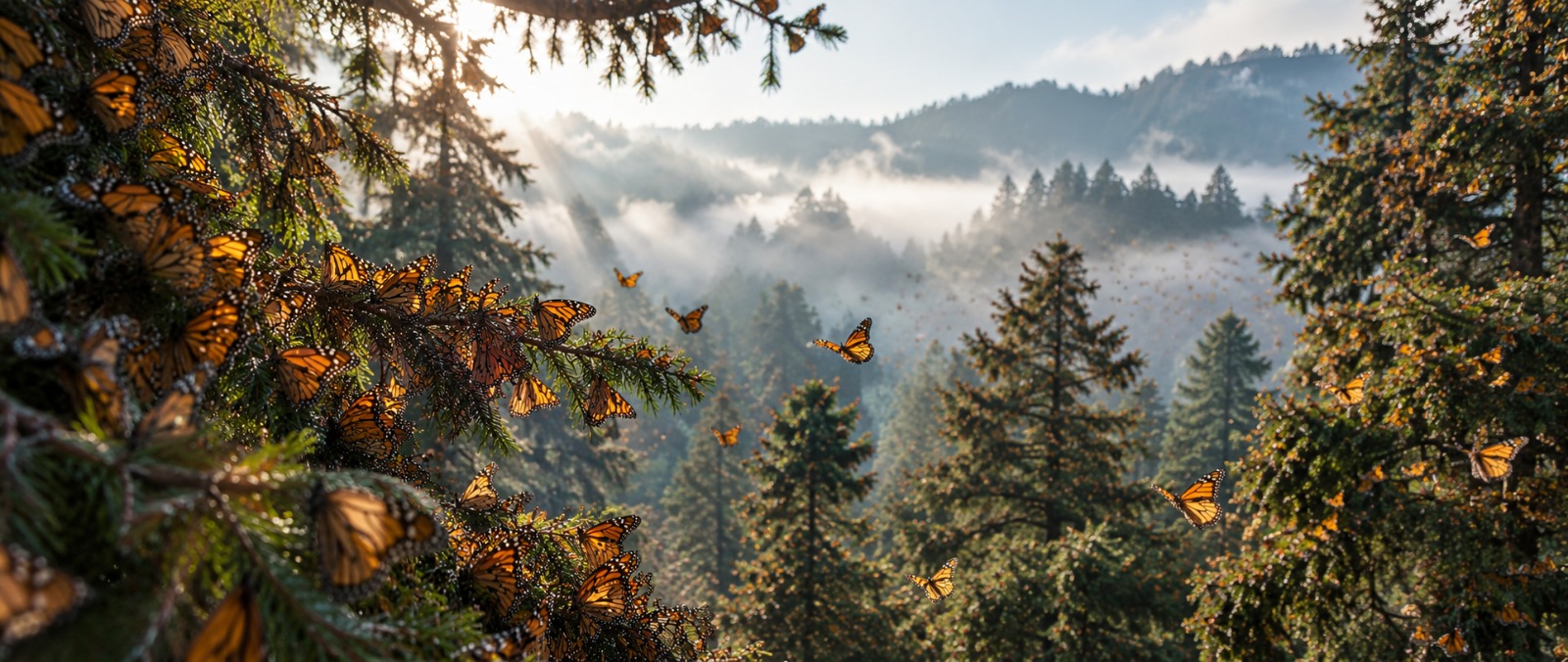 A Forest That Breathes: The Monarch Butterfly Migration